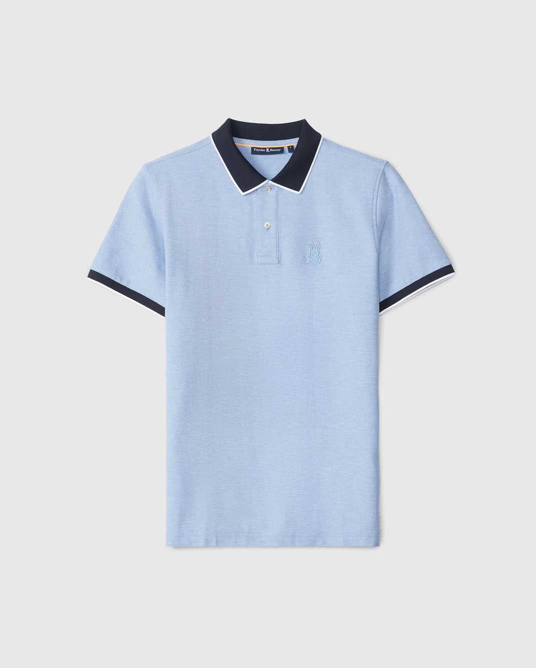 Polos Psycho Bunny Windcrest Pique Polo Shirt Bleu Homme | TIM-76342341